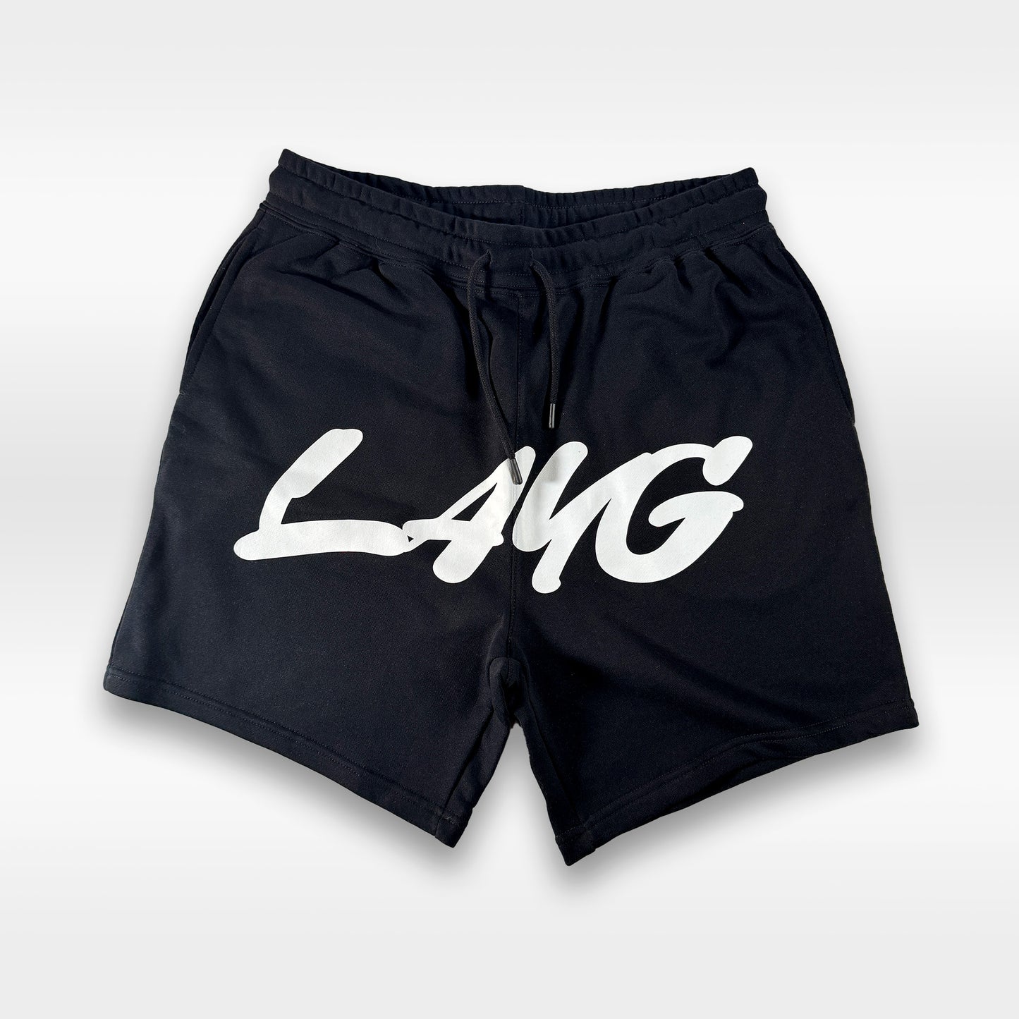 LAYG Oversized Logo Shorts – French Terry