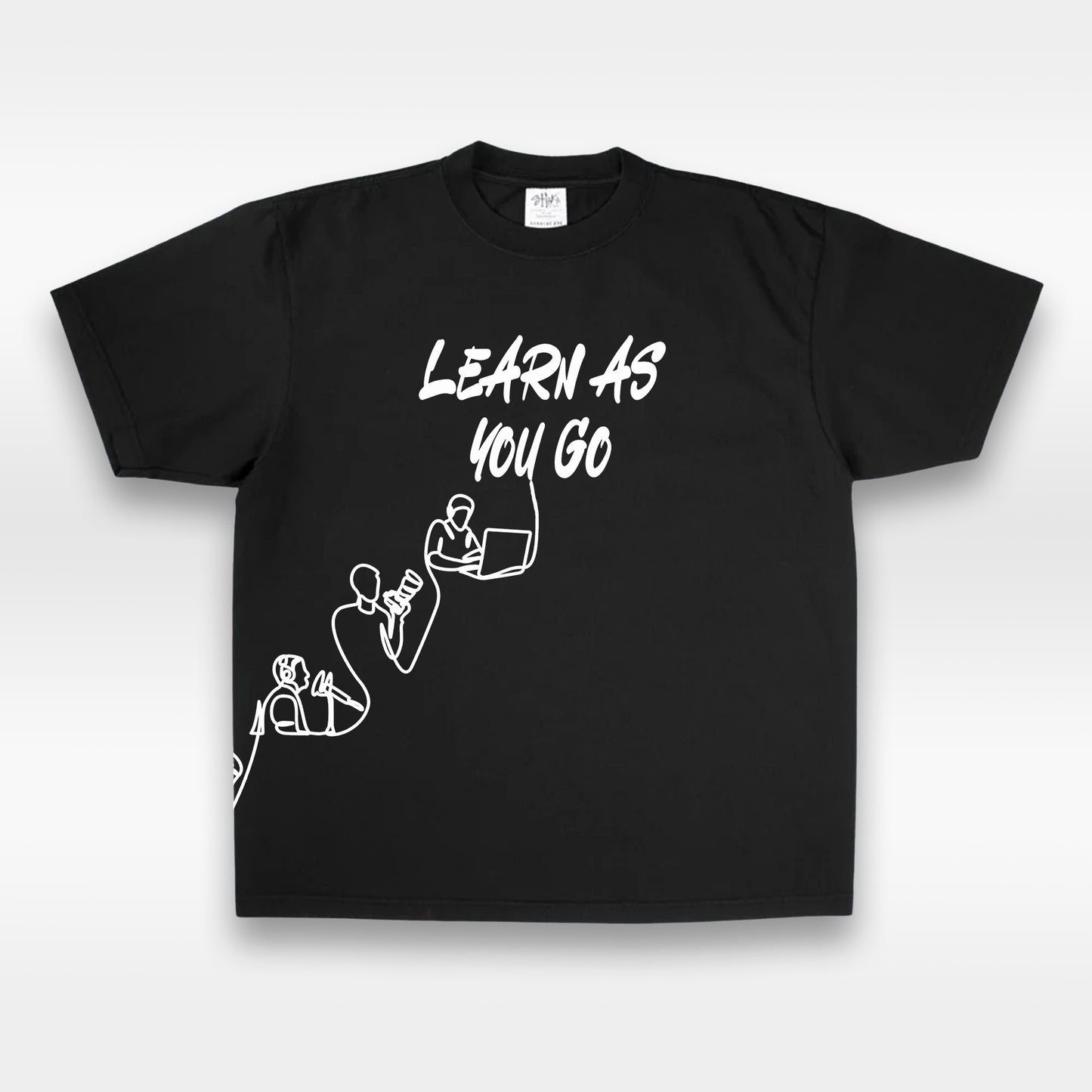 Learn As You Go – Creative Journey Tee