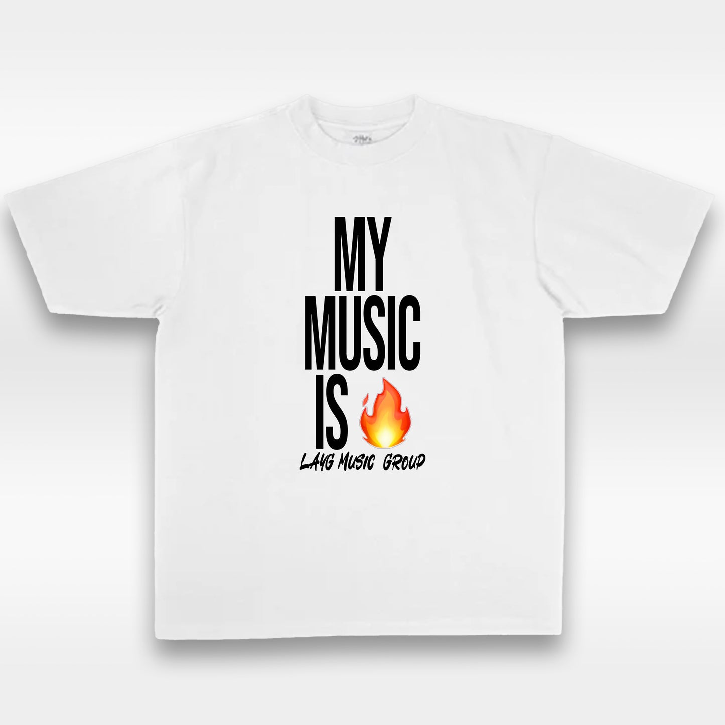 "MY MUSIC IS 🔥" Tee