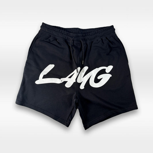 LAYG Oversized Logo Shorts – French Terry