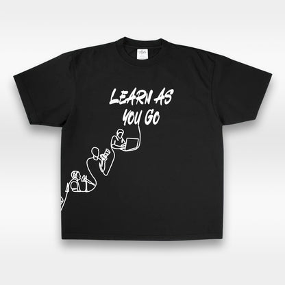 Learn As You Go – Creative Journey Tee