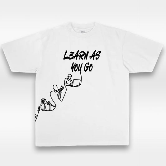 Learn As You Go – Creative Journey Tee